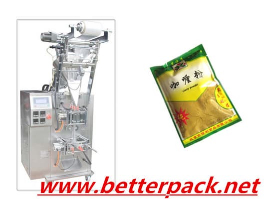 Automatic 4 side seal powder sachet packing machine